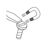Juego de destornilladores dieléctricos aislados hasta 1.000V con puntas de cromo vanadio y probador de voltaje 100-250V.