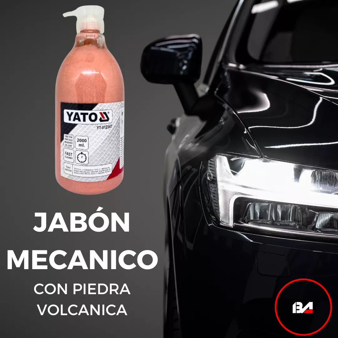 jabón mecánico, yato, jabon para mecanicos, detergente mecanico, jabon de manos para mecanicos