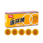 Set de paletas de ping pong Uktime de 3 estrellas con 10 pelotas. Paletas mas pelotas