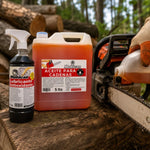 Kit aceite para cadena de motosierra Mohican 5 litros con lubricante antioxidante 1 litro