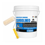 Kit carbolíneo protector para madera Mohican 5 galones con rodillo de 18 cm