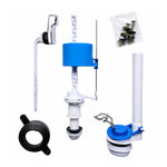 Kit TAUMM para estanque de WC con válvula de carga, descarga y fijaciones