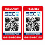 Kit regulador de gas Providus con flexible metálico de 1 metro