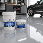 Kit resina epóxica cristal Mohican L19 1 galón con endurecedor 1/2 galón