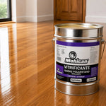 Kit vitrificante barniz poliuretano brillante 5 galones Mohican con rodillo de polylana 18 cm
