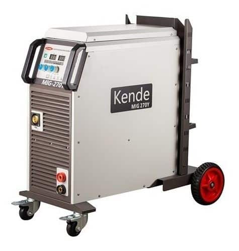 Soldadora Mig Kende 270 amp monofásica para trabajos metálicos