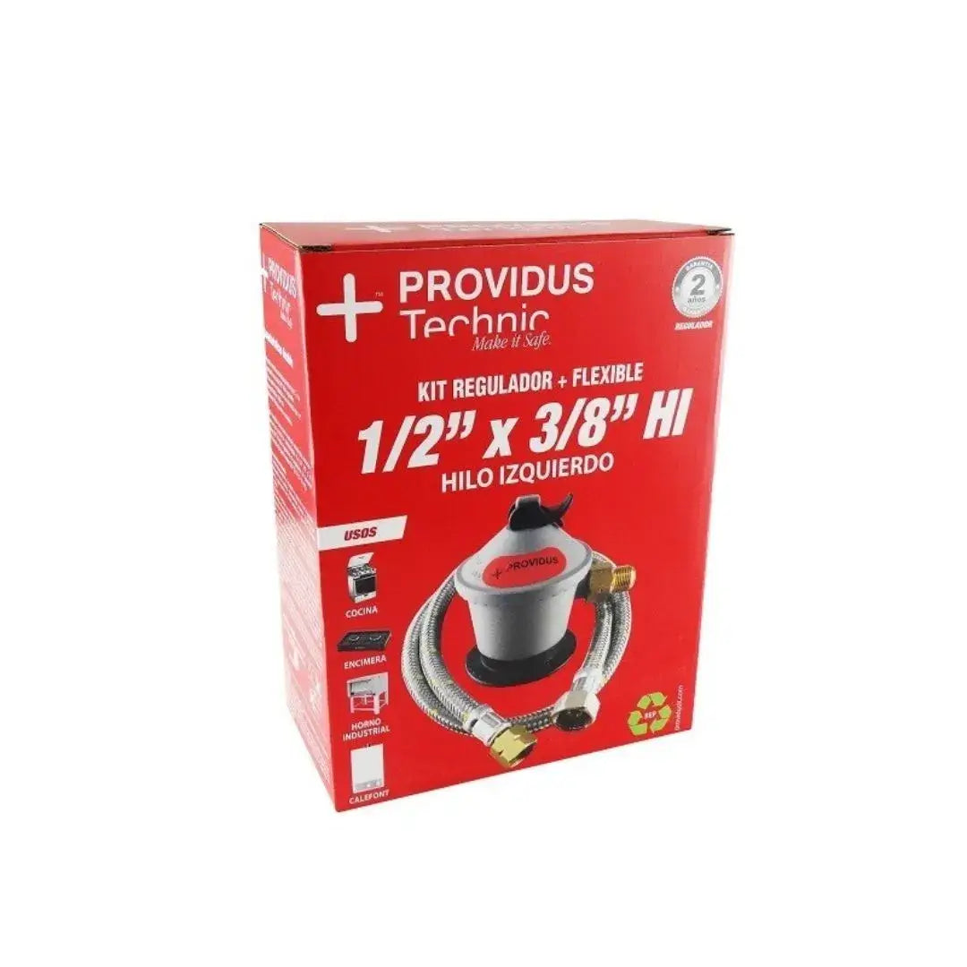 Kit Regulador + Flexible Providus Bolsa Trad.