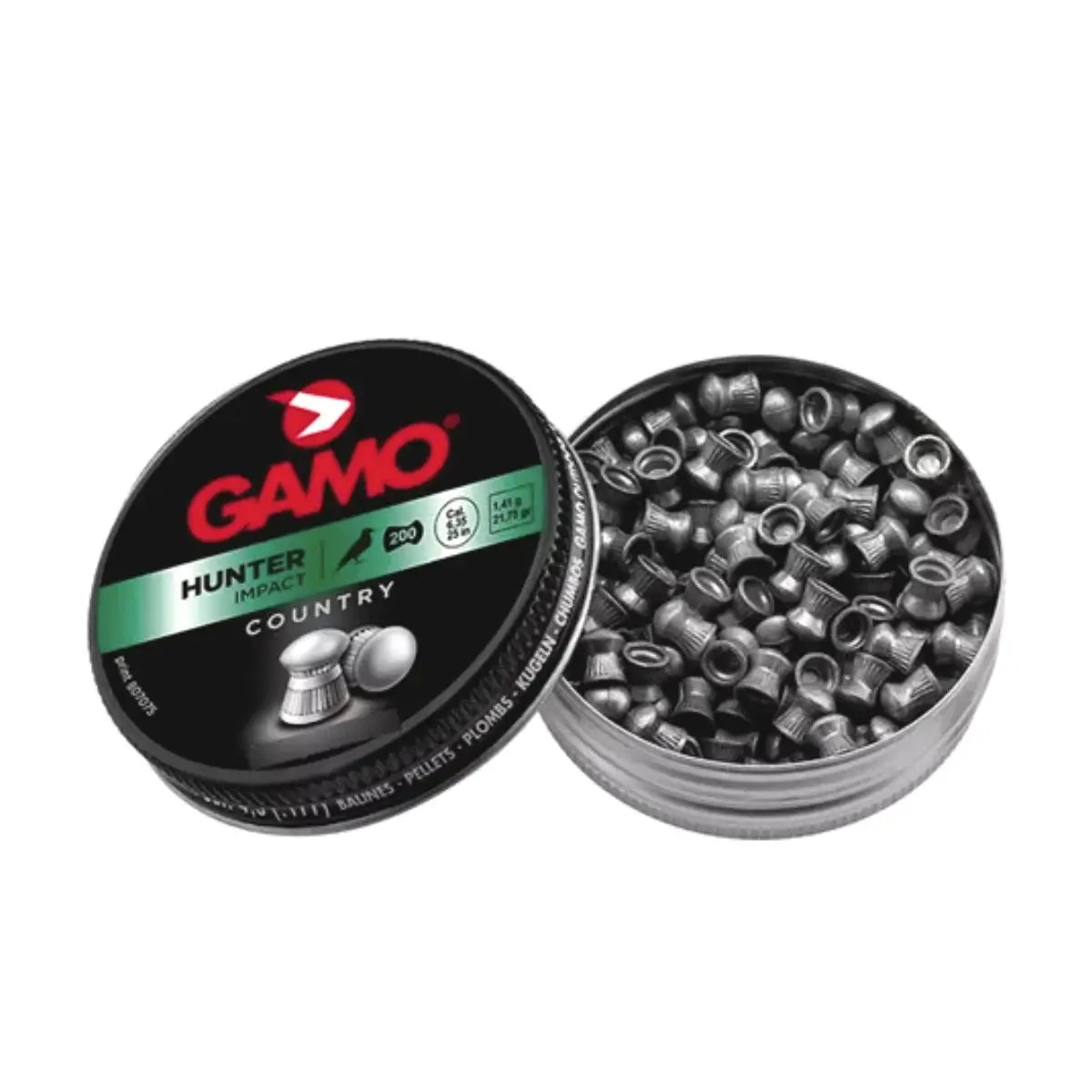 Lata de postones Gamo Hunter 4.5mm 250 unidades para caza menor