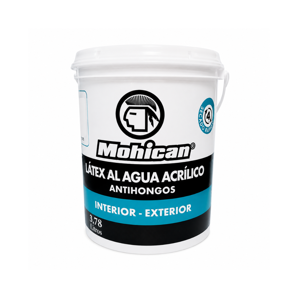 Látex Acrílico Antihongos Mohican Blanco Mate 1 Galon