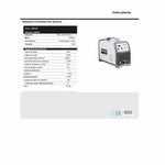Cortadora de Plasma Industrial LGK-80 de 80 Amperios, para el corte profesional de metales en talleres de fabricación y construcción.