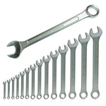 Llave combinada de Punta Corona de Acero Cromo Vanadio de la marca Ferretools.