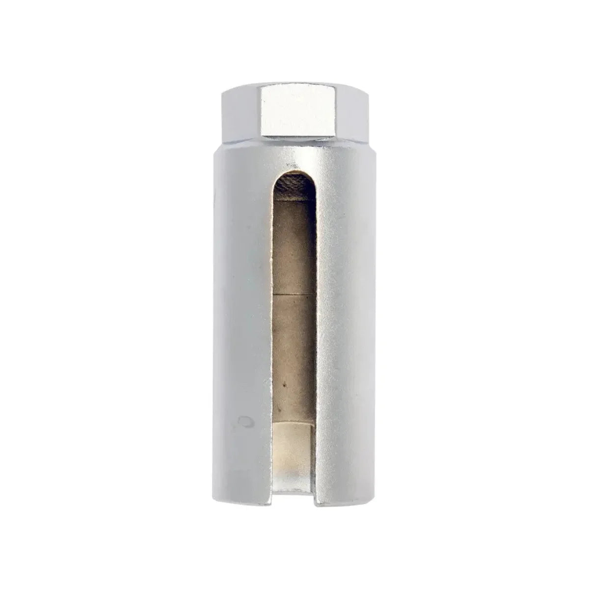 Dado para sensor de oxigeno YATO de 22mm con ranura lateral para remoción e instalación de sensores de oxígeno sin dañar cables.