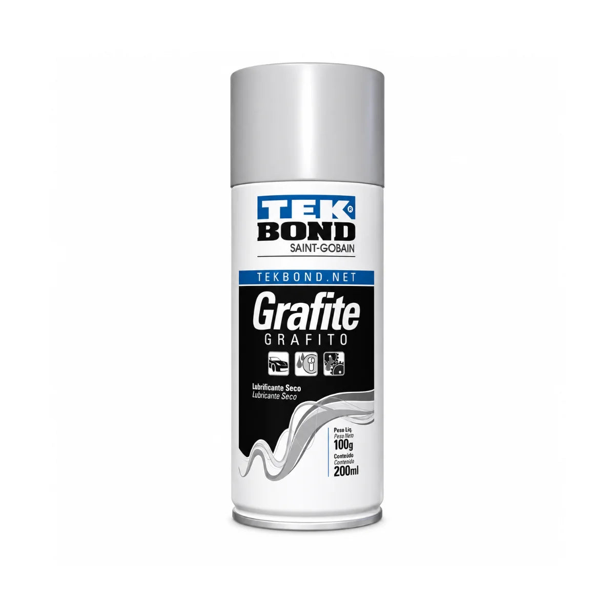 Lubricante de Grafito en Spray Seco Tekbond 200 ml