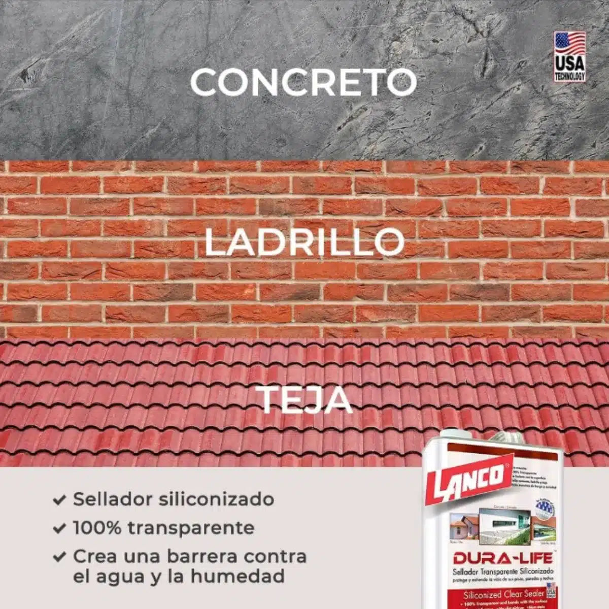 Sellador sellador impermeabilizante lanco