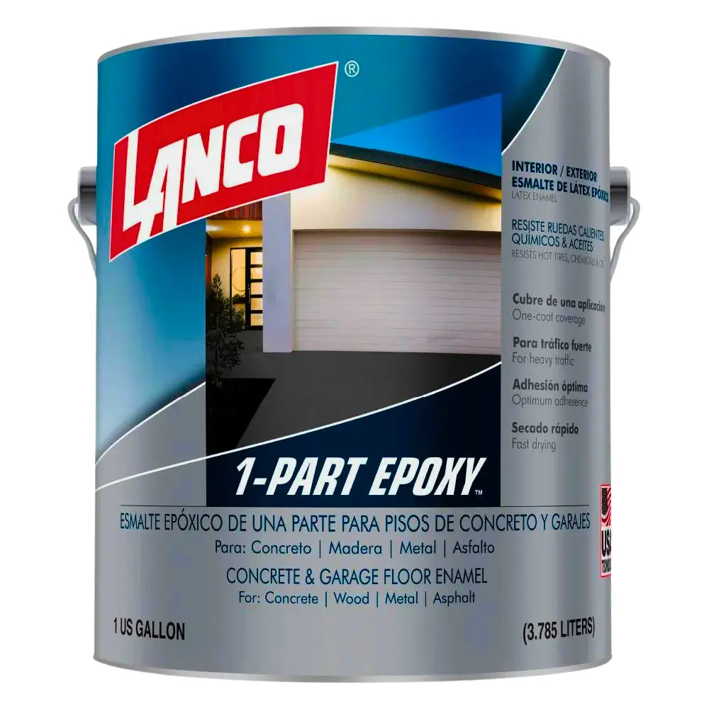 Pintura epóxica Lanco 1-Part Epoxy para pisos resistente y durable
