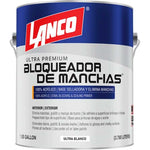 Primer Lanco blanco para bloquear manchas en superficies.