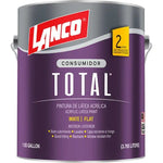 Pintura Lanco Látex Total para interiores y exteriores.