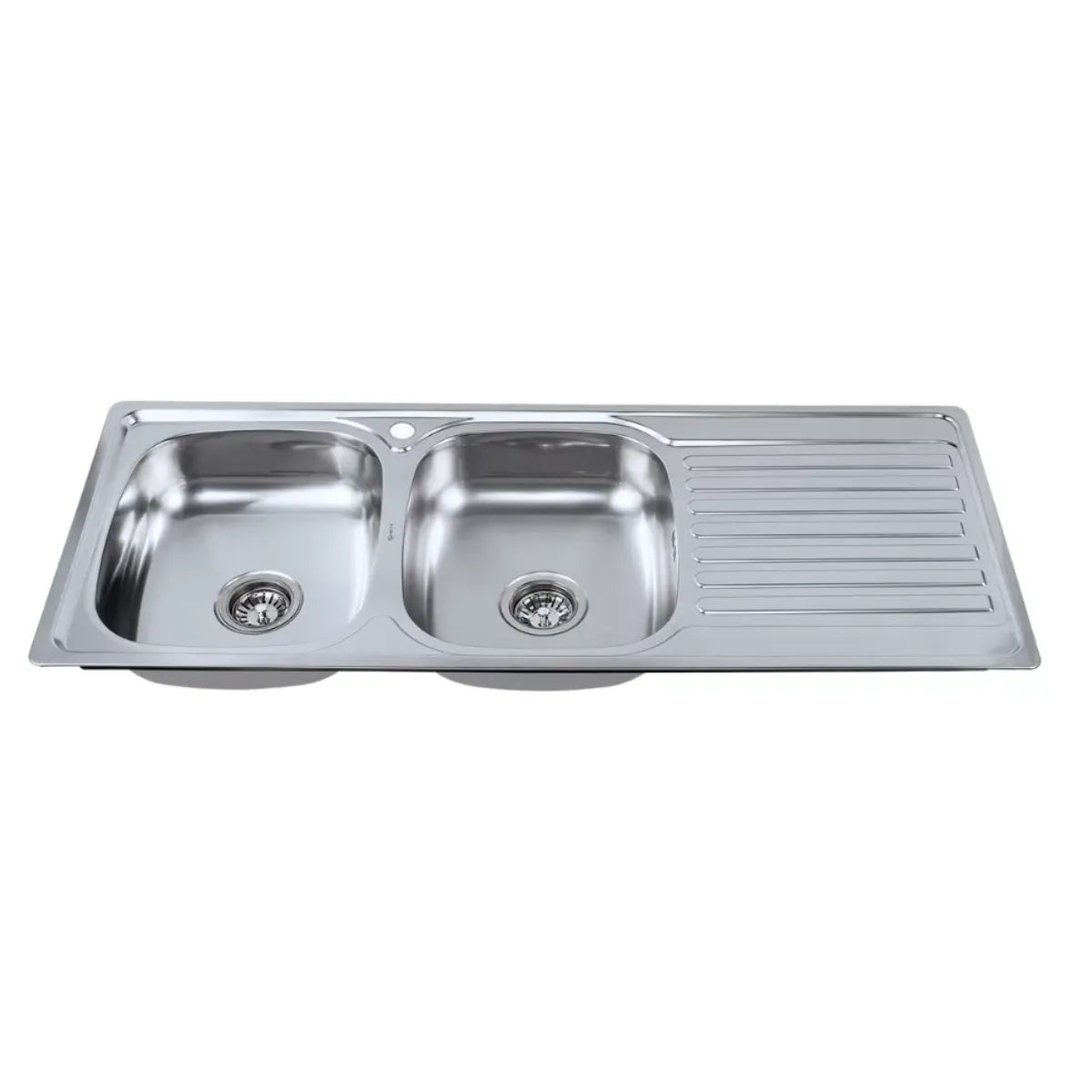 Lavaplatos Taumm 120x50 doble olla acero inoxidable.