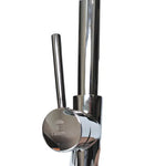 Llave monomando Taumm profesional para lavaplatos con cuello extensible, grifería de cocina de acero inoxidable con función de rociador.