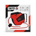 Manguera Neumática con Carrete Automático 10 Metros Yato YT-24242 para herramientas de aire comprimido