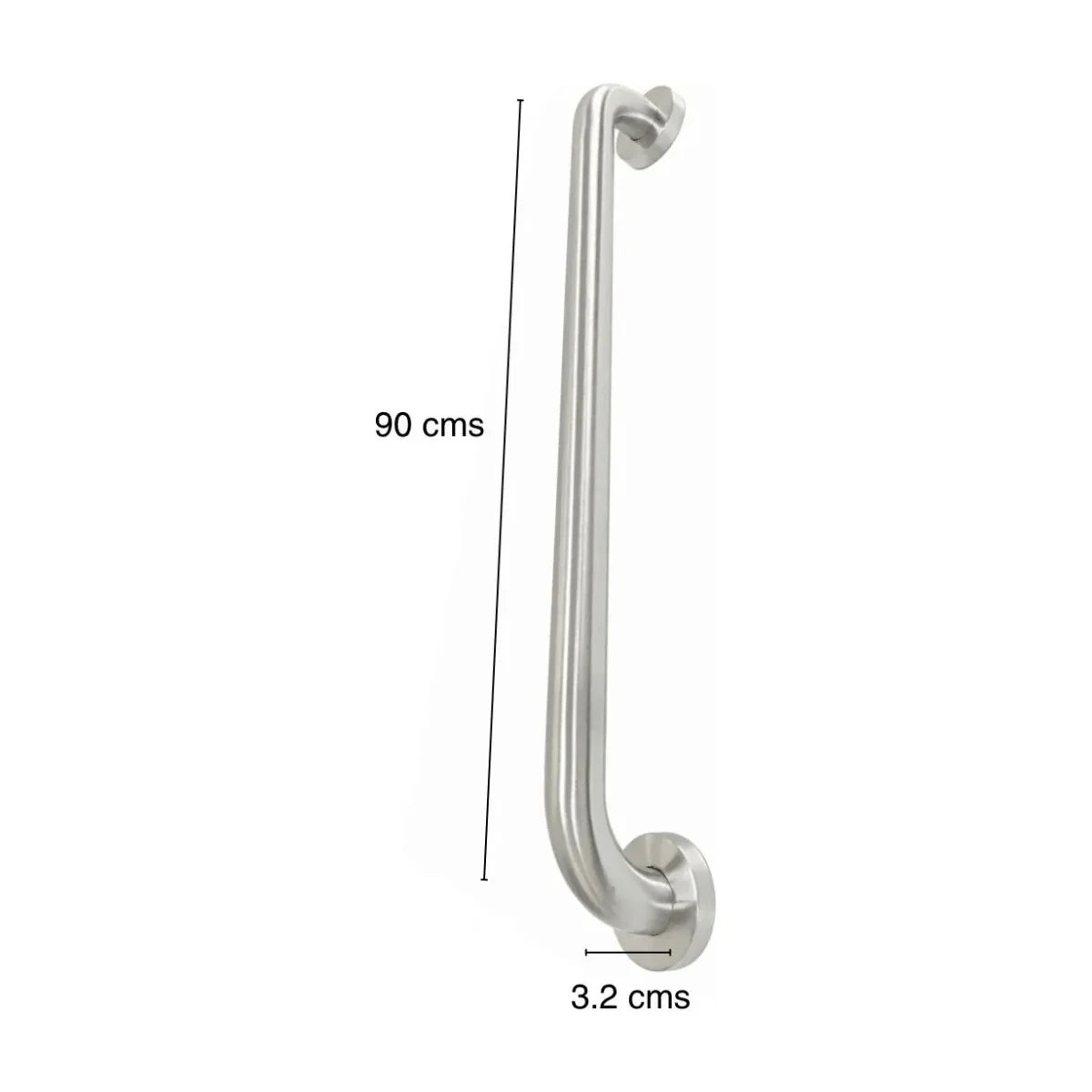 Barra de Seguridad para Baño 90 cm Acero Inoxidable Inoxcrom