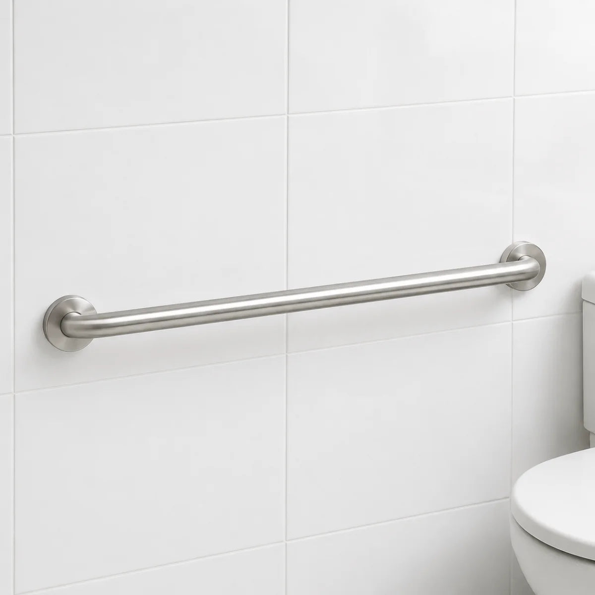 Barra de Seguridad para Baño 90 cm Acero Inoxidable Inoxcrom