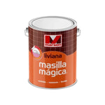 Envase de 1 galón de masilla mágica liviana Marson para reparaciones automotrices