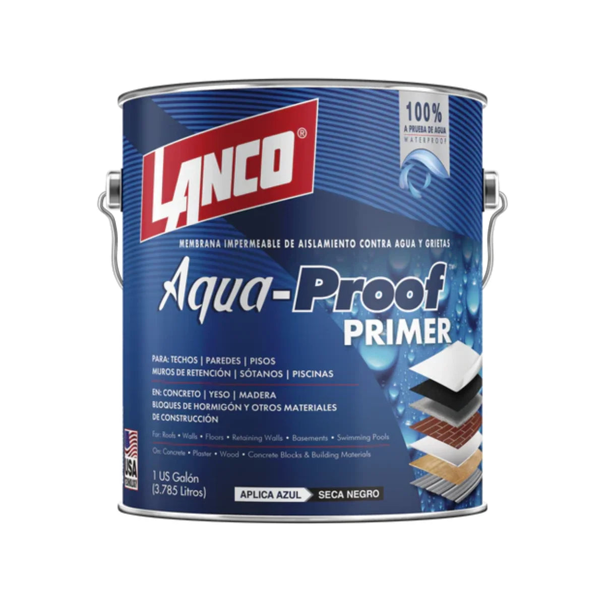 Membrana impermeabilizante elastomérica Lanco Aqua Proof 
