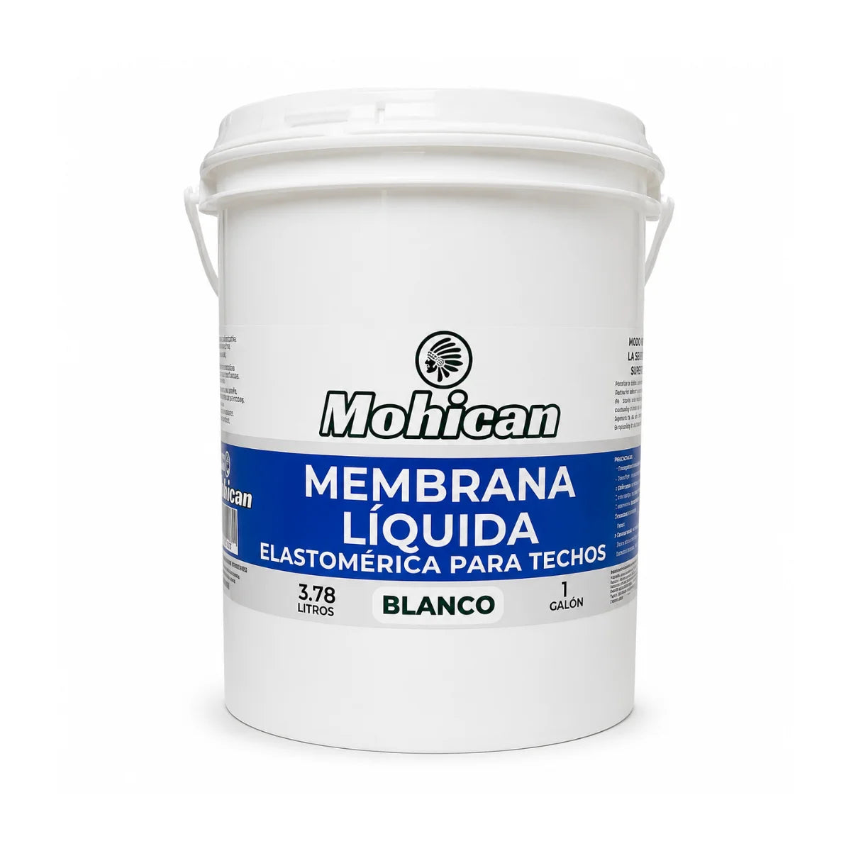 Membrana Líquida Elastomérica para Techos Mohican 1 Galón