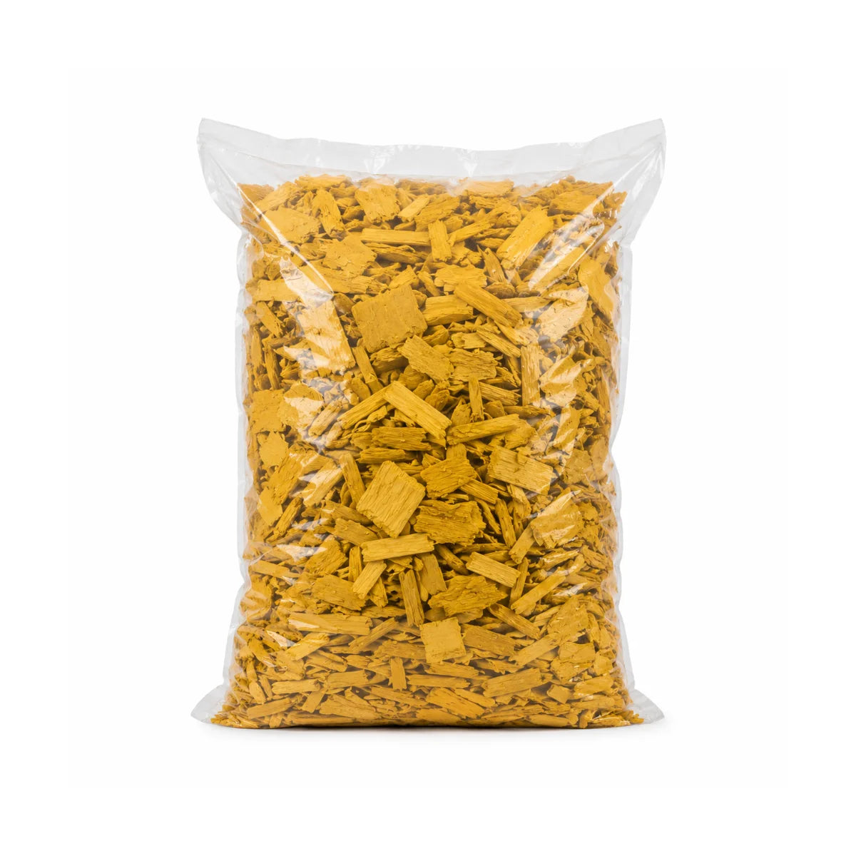 Mulch amarillo decorativo 60 litros 15 kg para jardines y paisajismo