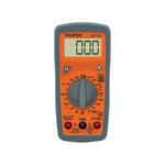 Multímetro digital Truper MUT-33 profesional con medición de temperatura, voltaje AC/DC y prueba de transistores.