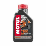 aceite de motor Motul 7100 10W40 totalmente sintético para motos 4T