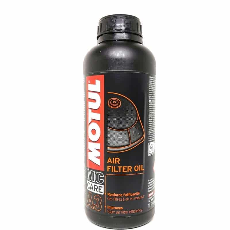 1 Litro de aceite Motul A3 para filtros de aire de espuma en motos todoterreno