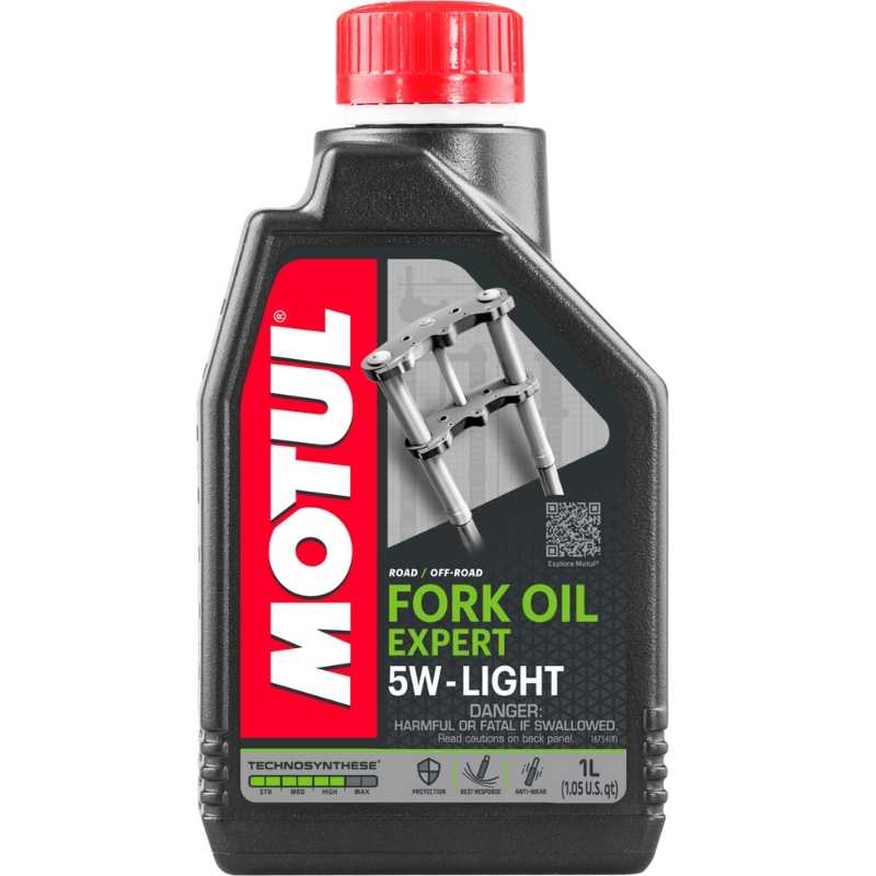 aceite Motul Fork Expert Light 5W para suspensión telescópica de motocicletas