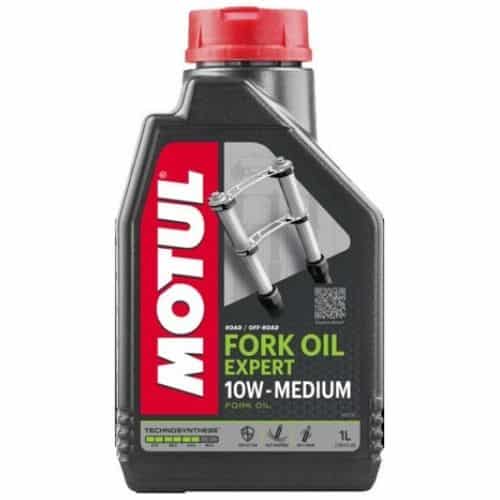 aceite Motul Fork Expert Medium 10W para suspensión telescópica de motocicletas