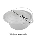 Olla holandesa Grilltech de hierro fundido de 25 cm con tapa