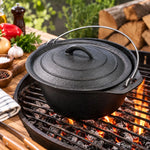 Olla holandesa Grilltech de hierro fundido de 25 cm con tapa