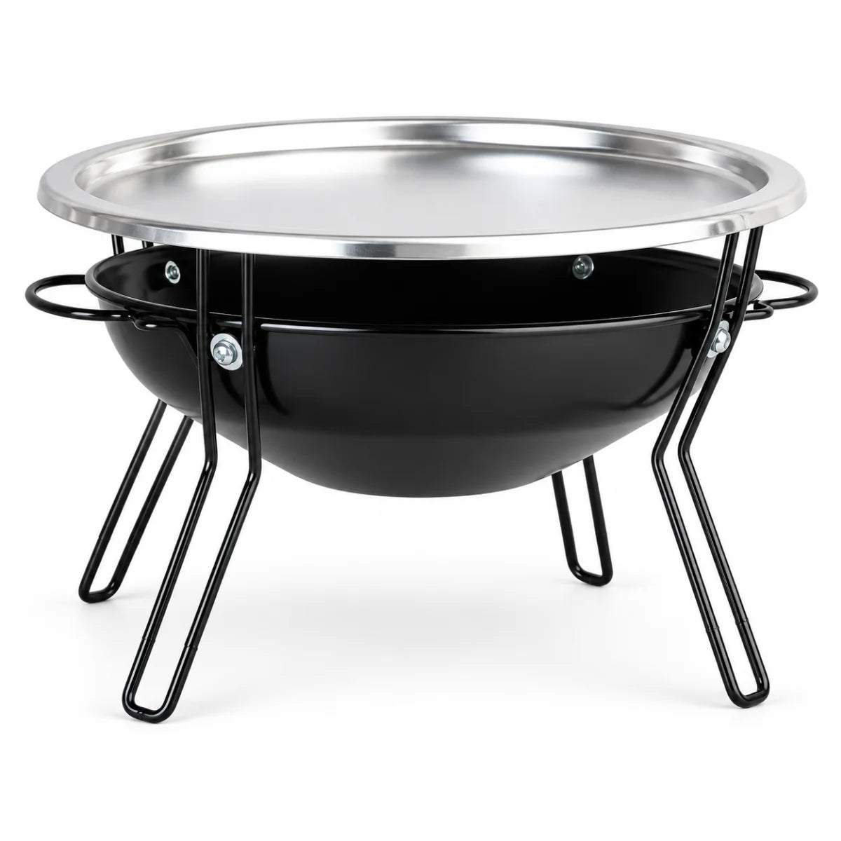 Parrilla brasero de mesa Grilltech de acero inoxidable