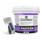 Kit de pasta cementicia Mohican de 25 kg con llana metálica lisa