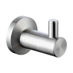Perchero de baño Taumm en acero inoxidable con diseño minimalista. Colgador de Toallas