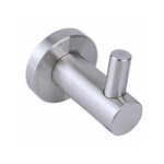 Perchero de baño Taumm en acero inoxidable con diseño minimalista. Colgador de Toallas