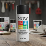 Pintura spray acrílico Sherwin Williams Now 400 ml, pintura de secado rápido y alto poder cubriente para metal, madera y plástico.