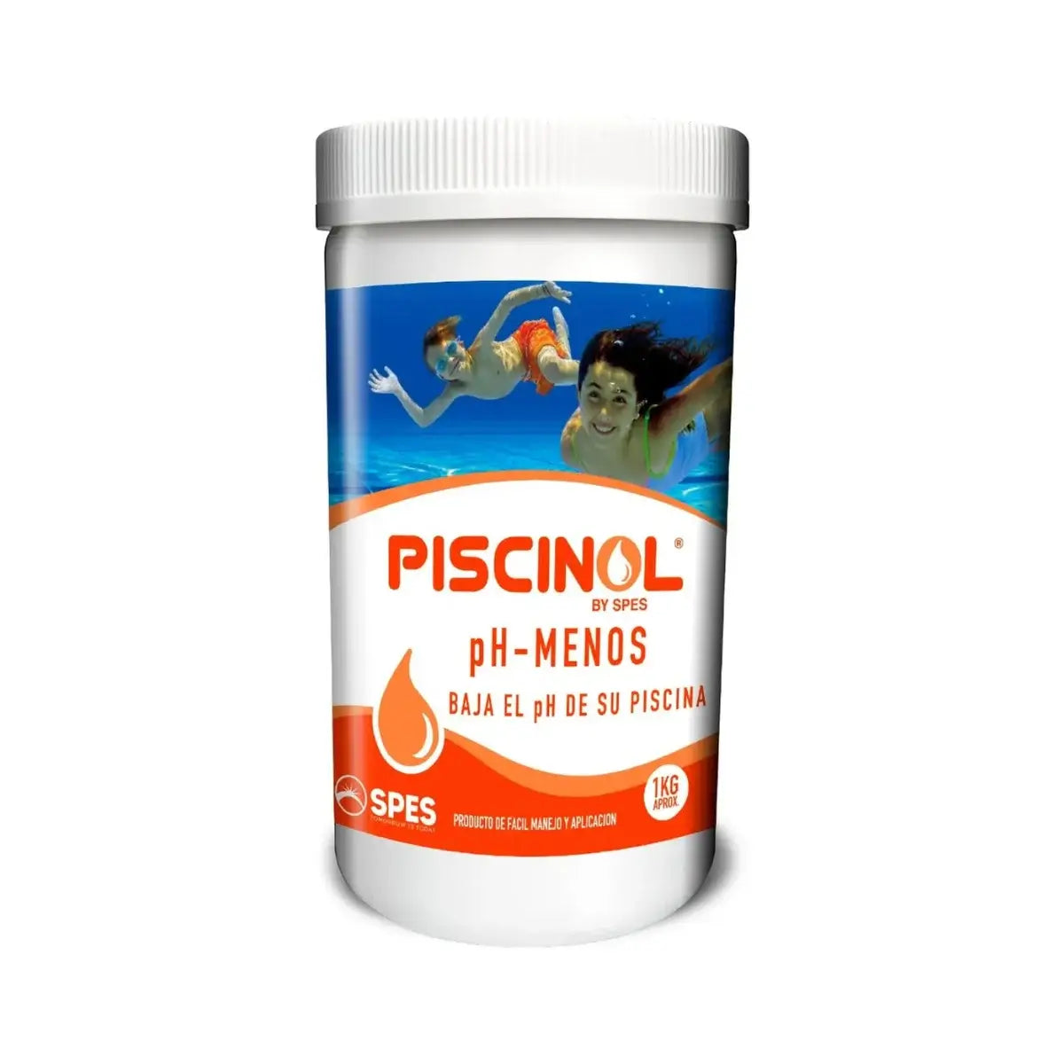 Baja pH Piscinol en polvo para piscinas, ajuste de acidez