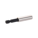 Portapunta magnético marca YATO modelo YT-0465 de 60mm fabricado en acero inoxidable para taladros y atornilladores.