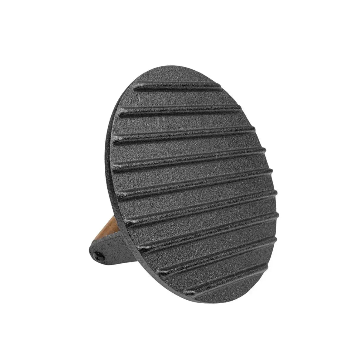 Prensa para hamburguesa de hierro fundido de 17.5 cm para smash burger.