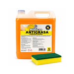 Kit antigrasa concentrado Mohican 5 litros con esponja abrasiva