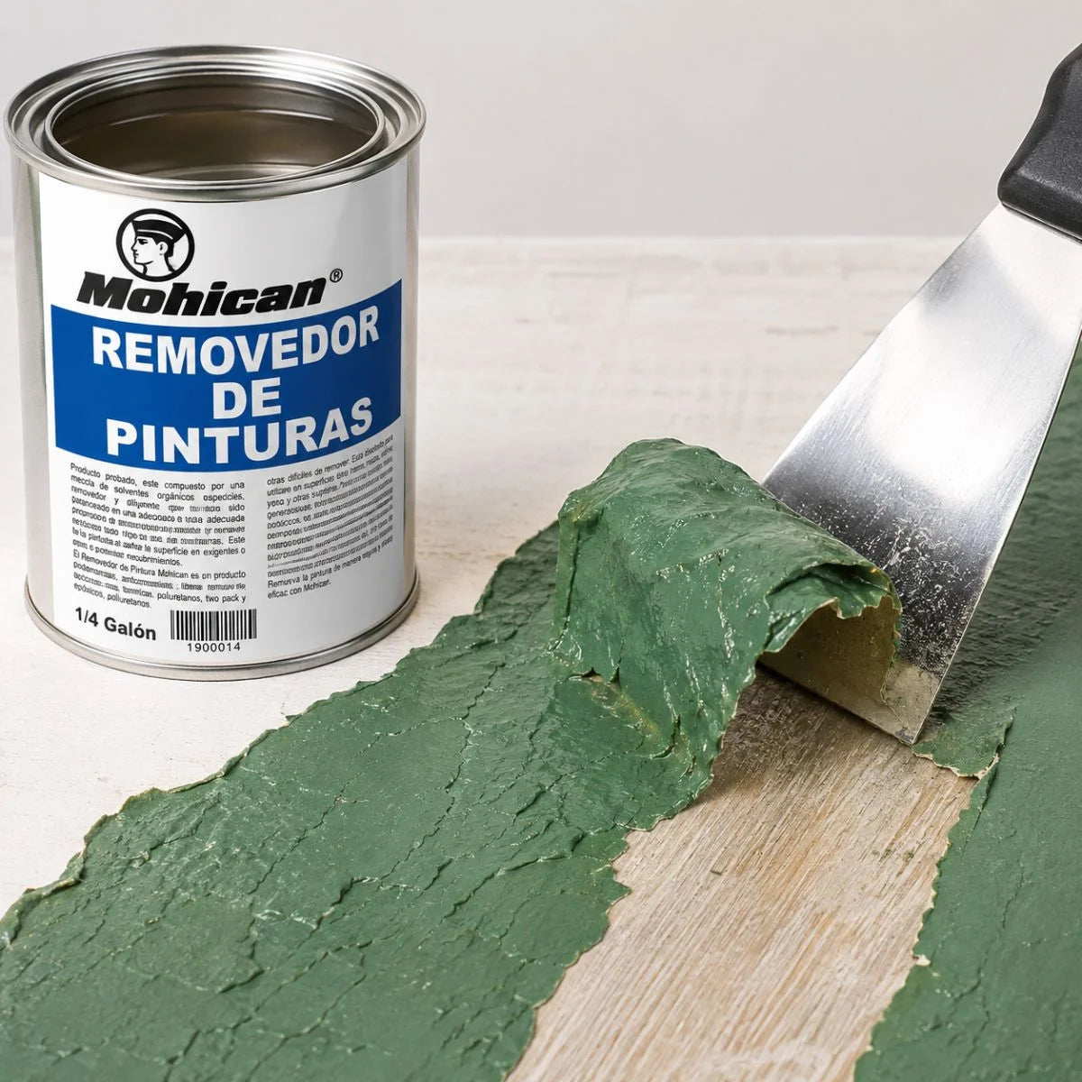 Kit removedor de pintura Mohican con brocha de cerda natural