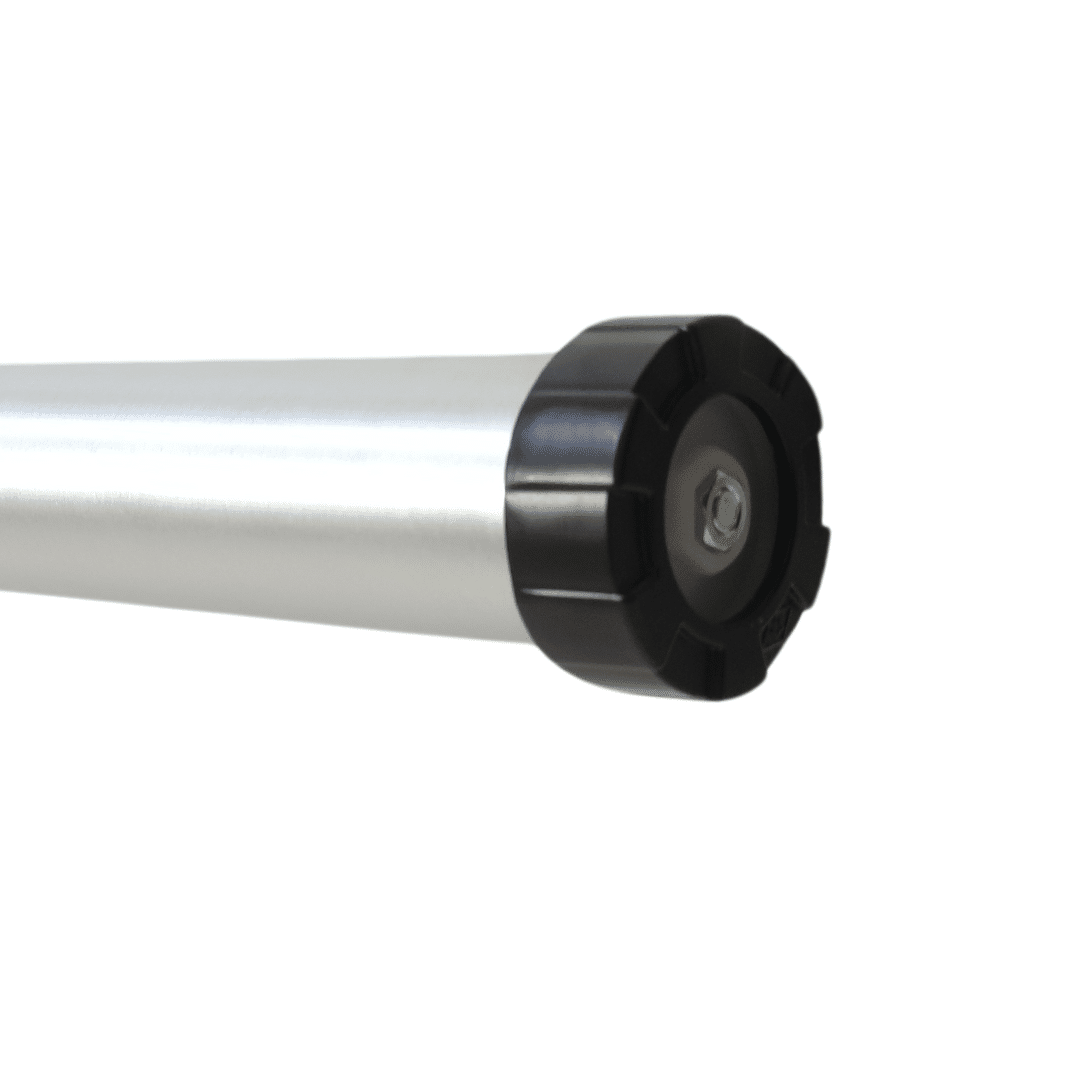 Pistola calafatera aluminio Rayun 600ml, sellado preciso.