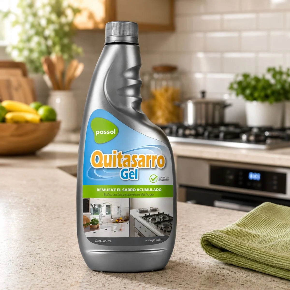 Quitasarro Gel Antisarro Multisuperficies Passol 500 ml