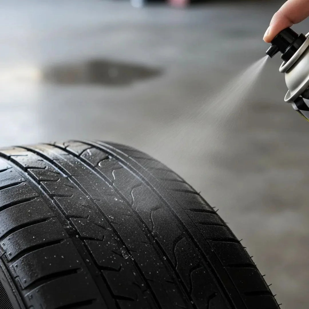 Renovador de Neumáticos Ever Wet 397g. Abrillantador en lata para cuidado automotriz